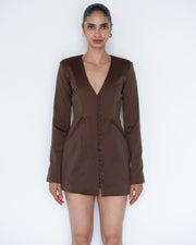 Tailored Blazer Mini Dress